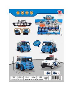 Pull back police model toy car 12pcs/box