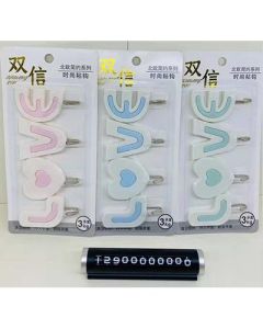 Color-blocked tree letter hook 4pcs pack 160/carton