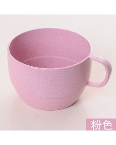 Milk cups with wheat straw