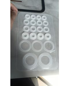 Silicone O-ring seals