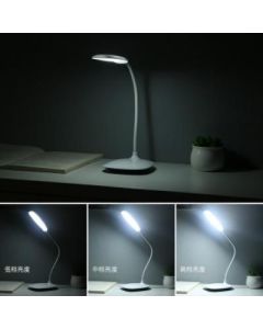 LED table lamp with three levels to adjust the touch