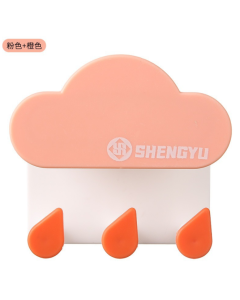 Wall-mounted cloud hooks