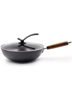 Glass lid Zhangqiu iron pot zQF126176