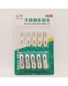 Clothespins stainless steel small 10pcs