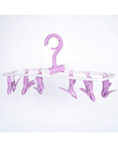 Folding sock clips 12 clips