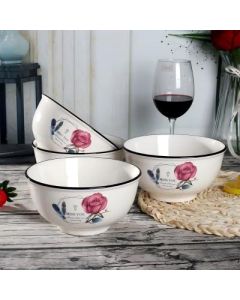 Ceramic instant noodle bowl soup bowl 7 inch thickened