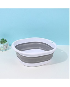 Folding washbasin square