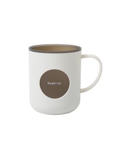 Mouthwash cup double-layered