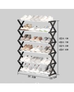Folding shoe rack YX9107
