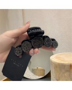 Rhinestone shark clip hairpin 