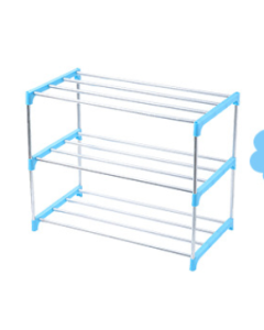 Assemble the shoe rack in stainless steel