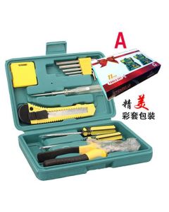 Hardware tool box 11-piece set