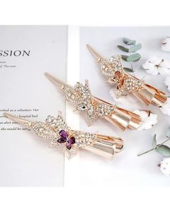 Coiled Hair Duckbill Clip Headpiece Long Hair Clip Straight Clip Large