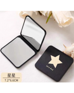 Body-worn mirror black