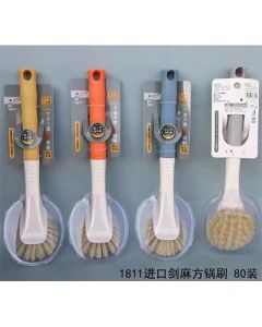Long-handled sisal pot brush 80/case