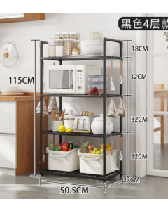 Floor-to-ceiling shelves 
