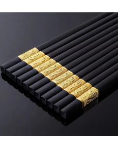 Alloy chopsticks 10 pairs