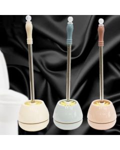 Toilet brush with round head on base B40-2