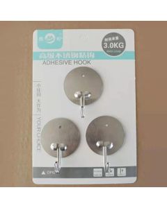 Hook Le Miao 3 pieces of metallic stainless steel