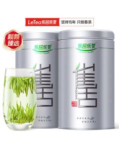 Le Pin Le Cha Que She Green Tea 2025 New Tea Premium Pre-Ming Spring Tea Tender Buds Rich Flavor Loose Pack Gift Bag 200g