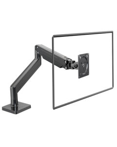 NB Monitor Stand Computer Arm Mount Bracket, Monitor Arm with Gas Spring, Single Screen Desk Mount, LCD Display Stand, Ergonomic Riser for Curved Flat Screens G40