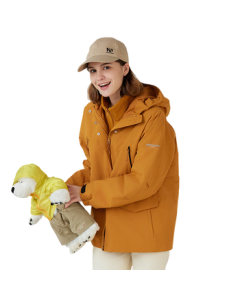 NORTHLAND [Poplar Forest 2.0] Women's Outdoor Windproof & Water-Repellent 3-in-1 Hiking Jacket for Trekking and Mountaineering