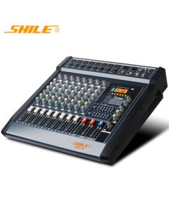 SHILE Lyra-7 8-Channel Mixer Amplifier All-in-One for KTV, Stage Performances, and Conference Rooms - 300W High Power Output