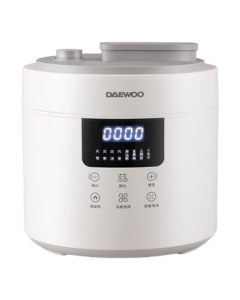 Daewoo Electric Pressure Cooker 4L Golden Capacity High-Pressure Stewing Detachable Lid DYYL-4027 Nebula White