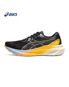 ASICS Men's Stability Breathable Running Shoes GEL-KAYANO 30 LITE-SHOW Black/Black 42.5