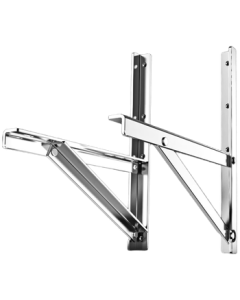 Midea 304 Stainless Steel Wall-Mounted Air Conditioner Bracket (Includes Expansion Bolts)