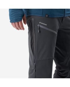 Decathlon Hiking Pants for Men & Women Quick-Dry Climbing Pants Water-Repellent Durable Outdoor Dark Gray 40-4331899