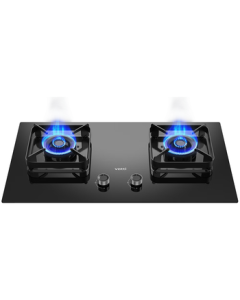 VATTI Gas Stove Natural Gas Stove Built-in/Tabletop First-Class Energy Efficiency 5.2kW High-Power Double Burner Gas Cooktop i10071B [Natural Gas Product]