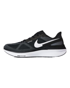 Nike NIKE Men's Running Shoes Breathable STRUCTURE 25 Sneakers DJ7883-002 Black White 40