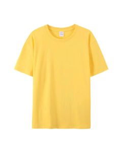 Lingzhi Summer Custom T-Shirt Workwear (Yellow, Please Specify Size)