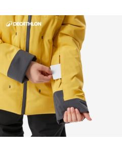Decathlon Kids' Ski Jacket, Unisex Winter Coat with Warm Cotton Lining and Waterproof Design 5418526