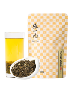 Zhang Yiyuan Tea Jasmine Tea - Premium Fragrant Jasmine Tea 50g Bagged