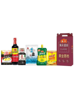 Haitian Soy Sauce Oyster Sauce Light Soy Sauce Salt Six-Piece Set 600ml+530g