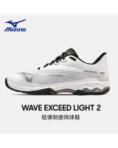 Mizuno Tennis Shoes Lark Light2 Men's Professional Badminton Tennis All-Purpose Sports Shoes White 39