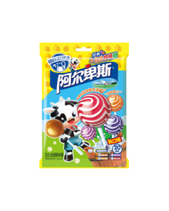 Alps Mixed Flavor Lollipops 200g (20pcs) - Leisure Snack, Children's Fruit Hard Candy, Wedding Gift