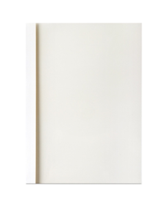 Deli 3867 Thermal Binding Covers for Thermal Binding Machine, A4/6mm (10 Pack)