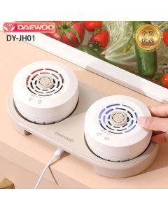 DAEWOO Dual-Chamber Wireless Charging Detachable Compact Portable Sterilizer - Easy to Disassemble and Clean with No Residue, Dedicated Chamber for Immediate Use [Corporate Procurement]