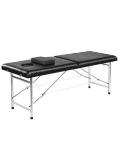 YIHUI Foldable Massage Bed, Portable Chinese Tuina Bed for Home Use, Beauty Bed for Tattooing and Eyebrow Embroidery