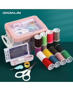 Gagarin Sewing Kit Storage Organizer Box, Portable Multi-Purpose Sewing and Mending Tool Set for Home and Travel
