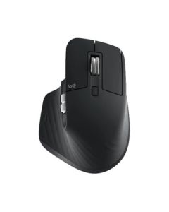 Logitech Wireless Bluetooth Mouse, Office Mouse, Graphite Black with Logi Bolt Wireless Receiver, MX Master 3S Mouse