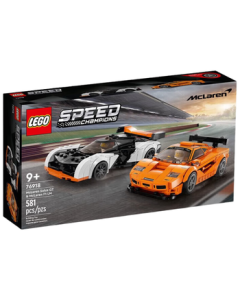 LEGO Super Racers Mercedes-AMG F1 Car Building Set for Boys and Girls, Fan Collection Birthday Gift, McLaren