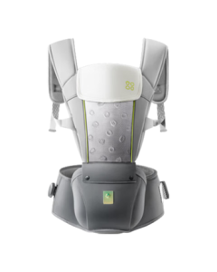 babycare Waist Stool Baby Carrier Breathable Lightweight Frap Swivel Handle, All-Season Essential for Carrying Babies Outdoors, Meteor Gray