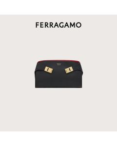 Ferragamo Women's Black Shoulder Bag 0774628 Gift for Girlfriend