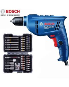 Bosch (BOSCH) GBM400 Electric Drill, Household Self-Locking Head Electric Screwdriver Tool Kit Set