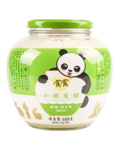 Wowo Fermented Sweet Rice Wine, Small Jar Fermented Postpartum Rice Wine, Lao Mi Wine 608g
