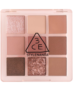 3CE 9-Color Eyeshadow Palette Soft Lilac SOMEDEF Taro Pudding Palette Matte Birthday Gift Mid-Autumn Festival Gift